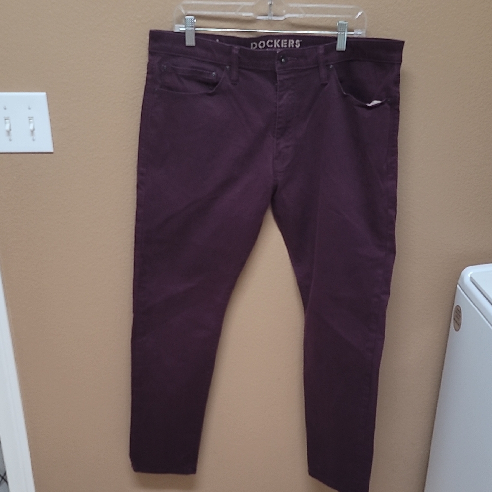 Dockers Purple Straight Leg Pants ❤️💜